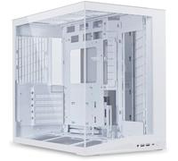 Lian Li Caja para ordenador O11 Dynamic Mini V2 blanca | Torre Midi ATX compacta con diseño de dos cámaras, vidrio templado y estructura modular