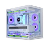 Lian Li O11 Dynamic Mini V2 Caja PC ATX Cristal Templado, Blanco | Caja PC ATX, cristal templado lateral, soporte refrigeración líquida y GPU vertical