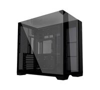 Lian Li O11 Vision Compact - Soporte de conexión Trasera para computadora ATX de Vidrio Templado de Acero Negro