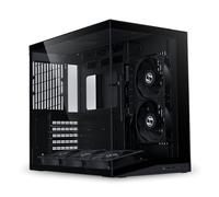 Lian LI O11D Mini V2 Flow O11DMIV2FX Caja compacta ATX Media Airflow Vista panorámica Flujo de Aire de Alto Rendimiento Incluye 5 Ventiladores de Hoja inversa de 120 mm Gestión de Cables