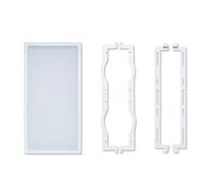 Panel Frontal En Mesh Opcional Para Lian Li O11 Dynamic Evo Rgb Blanco