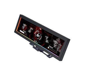 Lian Li Pantalla Universal 8 Luz LED Streaming, Negro | Luz LED streaming ajustable en temperatura de color y brillo, ideal para creadores de contenido y videollamadas