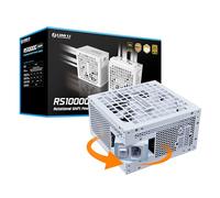 Lian Li RS1200G - Fuente de alimentación ATX 3.1 (1200 W, Desplazamiento rotativo, Entrada CA de 90°) con concentrador USB, 80 Plus Gold, PCIe 5.1 Ready, Cable Nativo 12 V-2x6, Totalmente Modular