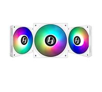 VENTILADOR 120X120 LIAN LI ST120 BLANCO PACK 3 UDS