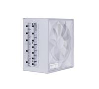 Lian Li SX Platinum SX0850P.W SXP - Fuente de alimentación compacta ATX de 850 W con Cable 12 V-2 x 6 - Cumple con Las Normas ATX 3.1 y PCIE 5.1 - Ventilador de 140 mm - Modular Completo - 10 años de