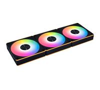 Lian Li UNI Fan CL Wireless Reverse Blade 120 mm ARGB PWM - Ventilador (3 unidades con controlador), potente refrigeración, para carcasa y radiador