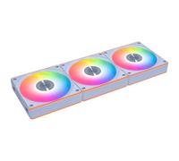 Lian Li UNI FAN CL120 Wireless Ventiladores RGB PWM Blanco Pack 3 (ES) | Pack de 3 ventiladores, controlador L-Wireless incluido, doble zona ARGB, FDB, blanco, PWM 12V