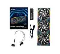 LIAN LI Unifan SL | Ventilador Wireless LCD Black Pack 3