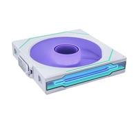 Lian Li UNI Fan SL-Infinity Wireless 140-Single Pack (Reverse Blade) - Control de señal inalámbrico de 2.4 GHz - Ventilador ARGB - Espejo infinito - Diseño de cadena de margaritas - Sin controlador