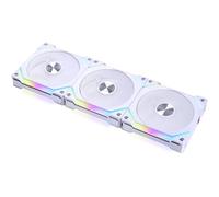 Lian Li UNI Fan SL V2 RGB Revolucionizado Daisy-Chain ARGB Fan 120mm Triple Pack Blanco SL120V2-3W