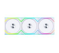 Ventilador Lian Li UNI FAN SL120 Wireless RGB Reverse Blade PWM Blanco 120mm (Pack 3)