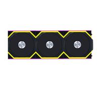 Lian Li UNI Fan SL - Ventilador inalámbrico para PC (120 mm, RGB, 3 unidades, para gaming, PWM, 40 ledes ARGB, hasta 2.000 rpm, alto flujo de aire, baja vibración, silencioso)