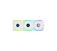 Lian Li Uni Fan SL Wireless LCD 120 aRGB Reverse Blade Blanco 120mm Pack de 3 Ventiladores PC