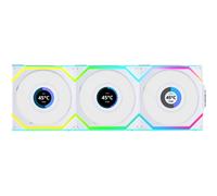 Lian Li UNI FAN SL Wireless LCD 120 Pack Triple Ventilador Suplementario 120mm Blanco