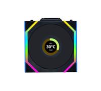 Lian Li - UNI FAN SL Wireless LCD 120 Reverse Blade Carcasa del ordenador Ventilador 12 cm Negro 1 pieza(s)