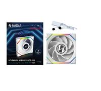 Lian-Li UNI FAN SL Wireless LCD 120 Reverse Blade Ventilador Suplementario 12 cm Blanco