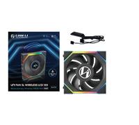 Lian-Li UNI FAN SL Wireless LCD 120 Ventilador Suplementario 12 cm Negro