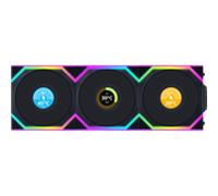 VENTILADOR 120X120 LIAN LI UNIFAN SL WIRELESS LCD BK RV