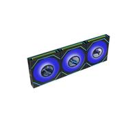 Lian Li UNI FAN SL120 LCD Infinity FLEX Wireless Black 120mm (Pack 3) - Ventilador 120mm