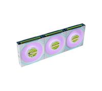 Lian Li UNI FAN SL120 LCD Infinity FLEX Wireless White (Pack 3) - Ventilador