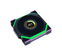 Lian Li UNI Fan SL - Ventilador inalámbrico LCD (ARGB, PWM, 120 mm), color negro