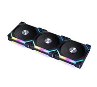 Lian-Li Uni Fan SL120 V2 RGB PWM Lüfter, 3er Pack - 120mm, Schwarz