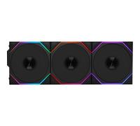 Lian Li UNI FAN TL 120 Wireless REVERSE Pack Triple Ventilador Suplementario 120mm Negro
