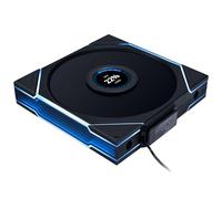 Lian Li UNI FAN TL LCD Wireless Lüfter, ARGB, PWM - Reverse Blade, 140mm, schwarz