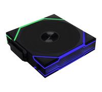 Lian Li UNI Fan TL - Ventilador inalámbrico para PC (120 mm, RGB, para gaming, PC, ventilador PWM, 26 ledes ARGB, hasta 2.300 rpm, sistema de conexión, alto flujo de aire, baja vibración, silencioso)