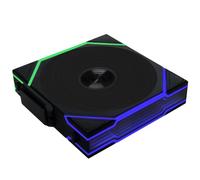 Lian Li UNI Fan TL Wireless 120-Single Pack-2.4 GHz Wireless Signal ARGB Fan-Infinity Mirror-Daisy-Chain Design-Customizable Lighting Effects-Controller NO INCLUIDO Y NECESARIO - Negro (12TL1W1B)