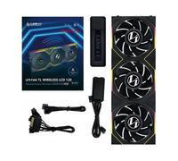 Lian Li 12RTLLCD1W3B sistema de refrigeración para ordenador Carcasa del ordenador Ventilador 12 cm Negro