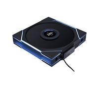 Lian Li UNI FAN TL140 LCD Wireless RGB Reverse Blade PWM Black - Ventilador