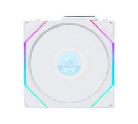 Lian Li UNI FAN TL120 LCD Wireless RGB PWM White - Ventilador