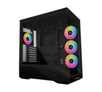 Lian Li Caja ATX Vector V100 Negro, vidrio templado, panel frontal de malla, USB-C