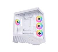 Caja ATX Lian Li V100 Blanco Vidrio Templado 4 Ventiladores ARGB