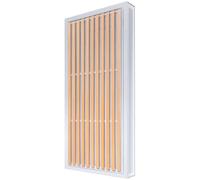 Lian Li Vertical AeroDeck para B4 mATX | Soporte de ventilador de 3 x 120 mm | Vidrio templado | Refrigeración de GPU | Accesorio de colaboración DAN Cases Color Blanco