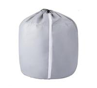 LIANFOND Bolsa de protección contra heladas para plantas con cordón de cremallera, forro de película de aluminio grueso, gris, 45 x 50 cm