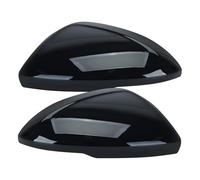 LIANGBAOS Coche Carcasa De Espejo para Opel para Astra K B16 2015-2021 Cubierta De Espejo Retrovisor Lateral Cubiertas Tapa Carcasa Accesorios De Coche(Black L R)