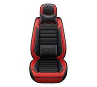 LIANGBAOS Cubre Asiento Coche para A4 B8 B6 B7 para Avant A3 8P A5 para Sportback Q2 Q3 A7 Q7 4L 100 C4 A6 4F C7 C5 Fundas De Cuero para Asientos De Coche(E 1 Seat with Pillow)