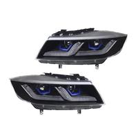 LIANGBAOS Faro Principal Para E90 320i 318i 323i Serie 3 2005-2012 Faros Delanteros Estilo De Coche DRL Hid Bi Xenon Accesorios Faros Delanteros Coche