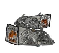 LIANGBAOS Faro Principal Para Toyota Para Gaia Para SXM15 1996-2000 2001 Un Par De Faros Delanteros De Coche Luces De Esquina De Faros Delanteros Faros Delanteros Coche(Complete set)