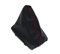 LIANGBAOS Pomos De Palanca De Cambios para A4 8E B6 B7 2000-2008 Perilla De Cambio De Marchas Accesorios De Estilo De Coche De 5 Velocidades Y 6 Velocidades Pomo De Cambio(Boots Red Line)