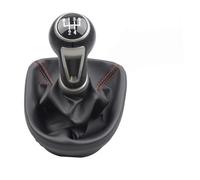 LIANGBAOS Pomos De Palanca De Cambios Perilla De Cambio De Marchas Para Seat Para Leon MK2 1P 2005-2012 De 5/6 Velocidades(5 Speed)