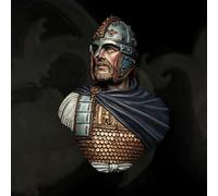 liangcaihua 1/10 Busto de Resina de Guerrero Europeo Antiguo sin Pintar ni ensamblar //J7F4X74