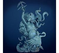 liangcaihua 1/10 Busto de Resina de una Antigua guerrera sin Pintar ni ensamblar // O7S4X91