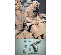 liangcaihua 1/16 Kit de Modelo de Resina de Soldado de Tanque alemán de la Segunda Guerra Mundial sin Pintar y sin ensamblar (Sin Tanques) //n6f43i