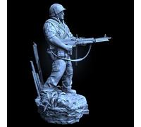 liangcaihua 1/18 Vietnam US Soldier Resin Model Kit Kit de Resina de Soldado sin Pintar y sin Montar //F4S7L1