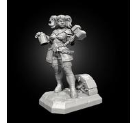 liangcaihua 1/24 Kit de Modelo de Resina de Soldado Femenino Agente Secreto de Ciencia ficción Kit de Modelo de Resina de Soldado sin Pintar y sin Montar //x7f5L9