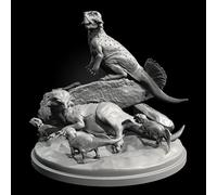 liangcaihua 100mm Kit de modelismo de Resina de Soldado con Criatura alienígena de Ciencia ficción sin Pintar ni Montar //F5S7L3