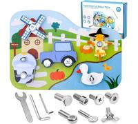 Liangding Granja Montessori, 5 Piezas Desmontables, 7 Tornillos, 3+